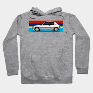 The iconic frensh rally-daily car Hoodie